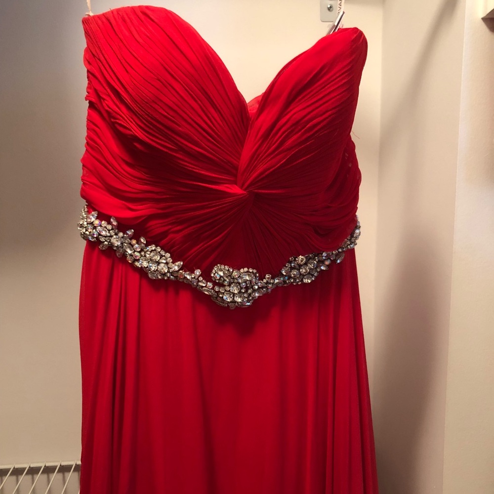 Jovani Red Prom Dress